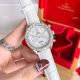 New Copy Omega Speedmaster Chronograph watches SS Blue Leather Band (5)_th.jpg